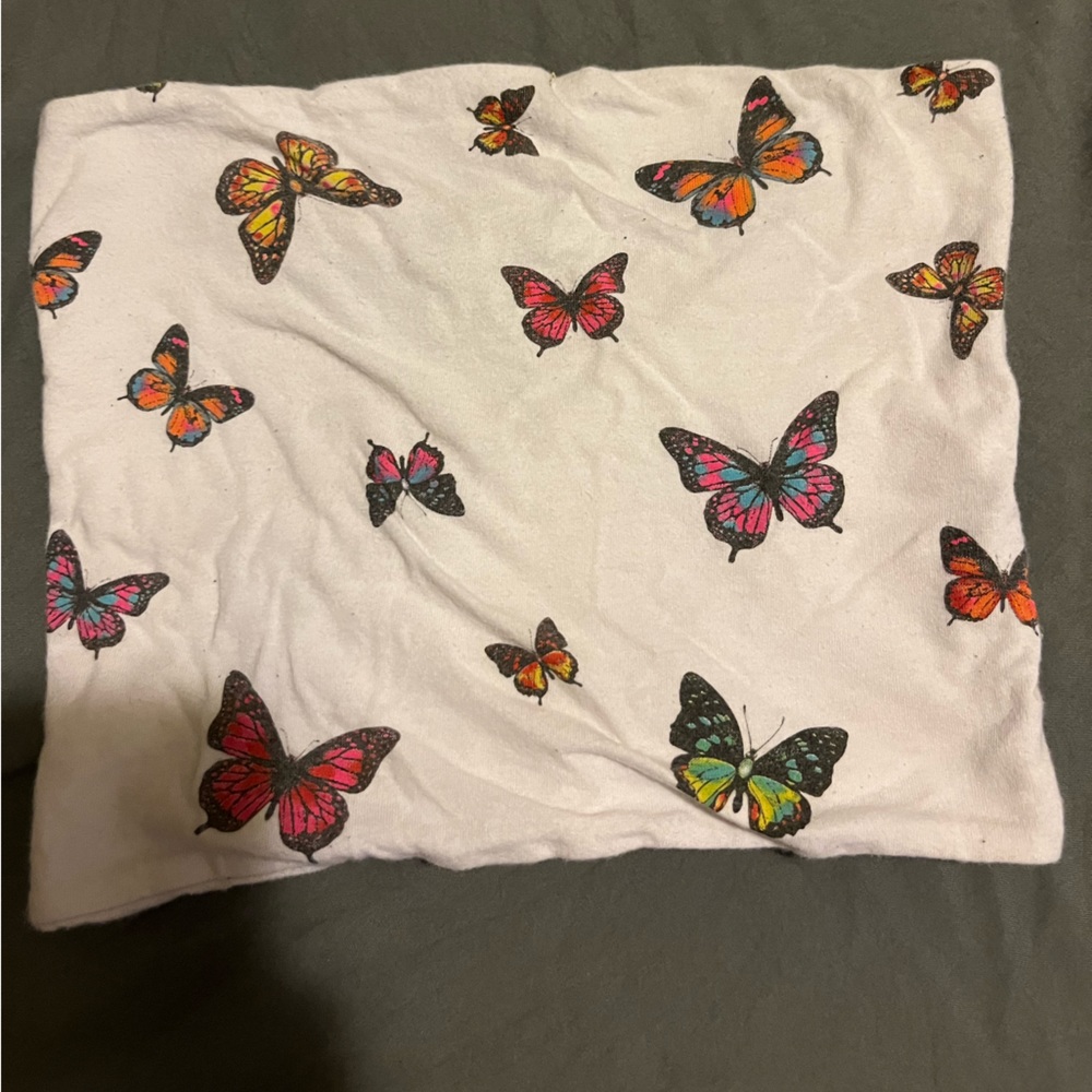 Butterfly tube top